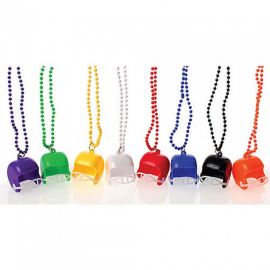 Bead Necklaces With Football Helmets